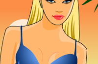 2d animation of advertising of coconut at beach