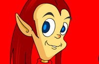 2d animation it happens for good showing a story of devil and angel