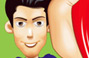 Cartoon illustration of a young man smiling