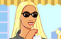 Digital illustration of a lady in sunglasses