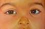 Portrait illustration of a kid